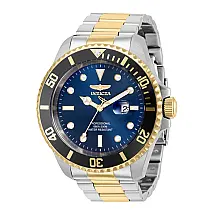 Relgio masculino profissional 54 mm. Ao. Ouro 36077