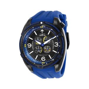 Relógio Masculino Analógico de Quartzo 50mm, Invicta Aviator 28077, Azul