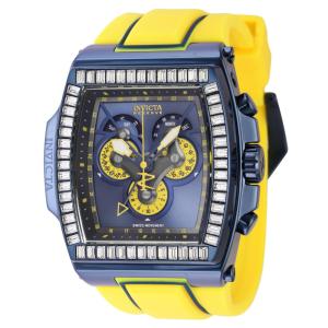Relgio masculino reserva S1 Rally Diablo Swiss Ronda 5040.F calibre - 51,3 mm. Amarelo. Azul 43377