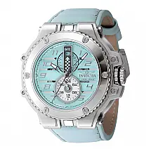 Relógio Masculino Invicta Racing Downforce 55.83mm Cinza Claro e Turquesa ZG47377
