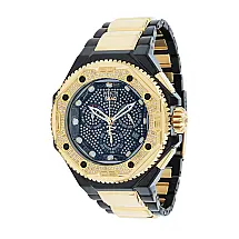 Relgio masculino reserva SHAQ 1,51 quilates diamante suo Ronda Z60 calibre - 55,1 mm. Ouro. Preto 37477