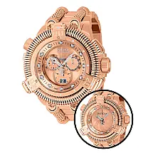 Relgio masculino King Python Shutter Swiss Ronda 5050.C calibre - 50 mm. Ouro Rosa 40577