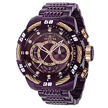 Relógio Masculino Analógico de Quartzo 50mm, Invicta Speedway 40777, Roxo