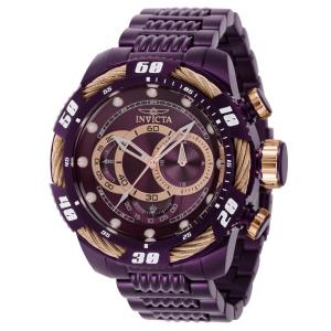Relógio Masculino Analógico de Quartzo 50mm, Invicta Speedway 40777, Roxo