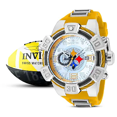 Relgio masculino NFL Pittsburgh Steelers