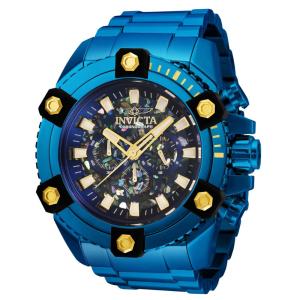 Relógio Masculino das Forças da Coalizão com Mostrador Abalone, Invicta 35977, Azul