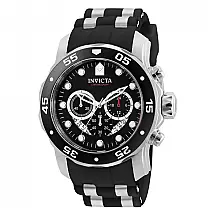 Relógio Masculino Invicta Pro SCUBA Aço Preto 48mm Resistente Água Modelo 6977