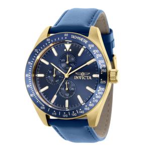 Relgio Masculino Aviador - 45mm. Azul 38977