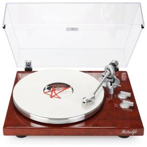 Vitrola, Toca Discos Retro 3 Velocidades com Bluetooth e AUX, RETROLIFE R609, Azul