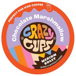 Cápsulas de Café de Marshmallows 22u, CRAZY CUPS, Marrom