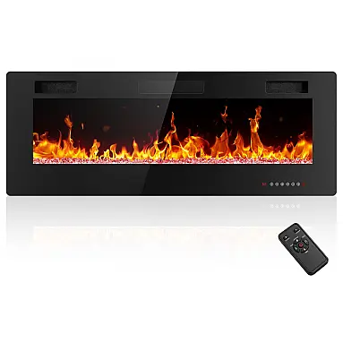 Lareira Elétrica Electactic 127x46cm 1500W