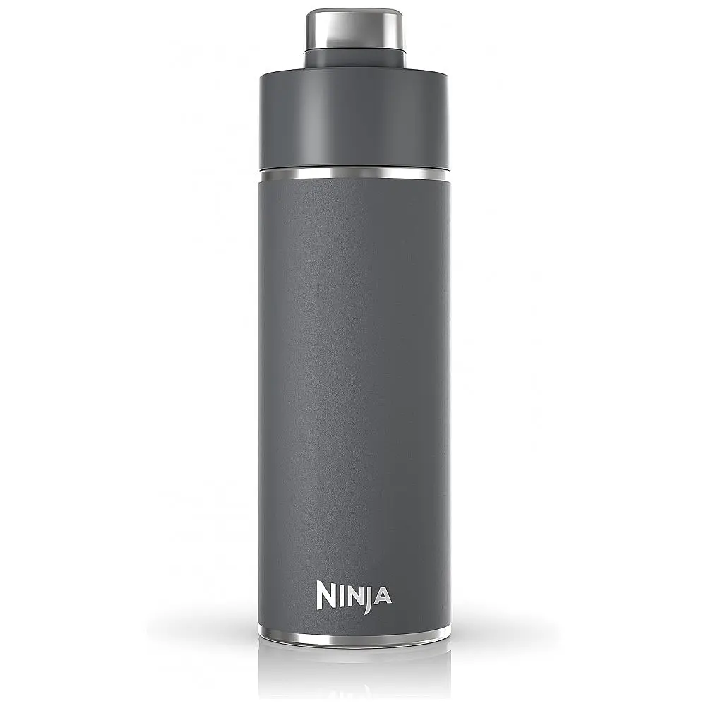 Garrafa Térmica para Água 530mL em Aço Inoxidável, à Prova de Vazamentos, Ninja DW1801GY, Cinza