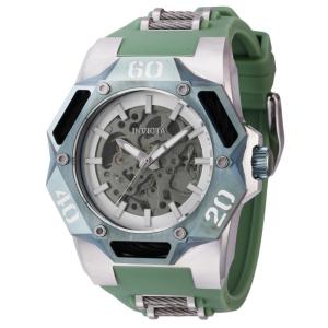 Relógio masculino Invicta Coalition Forces automático 48,, verde, aço 44087