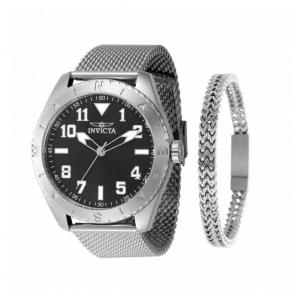 Relógio Masculino Invicta Specialty 45mm, Aço com Pulseira Conjunto 48287