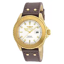 Relgio masculino profissional - 43 mm. Castanho Claro ZG-23387