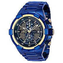 Relgio Masculino Aviador - 50,5mm. Azul 39387
