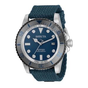 Relógio Masculino Analógio Automático 44mm, Invicta Pro Diver 35487, Azul Marinho