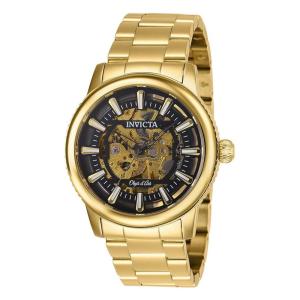 Relógio Masculino Automático Objet D Art, Invicta 7587, Dourado e Preto