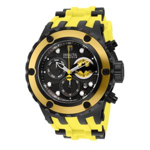 Relógio Masculino DC Comics Batman, Invicta 32787, Amarelo e Preto