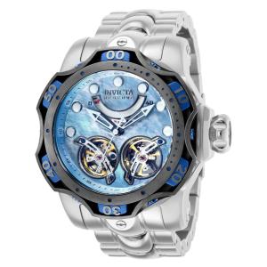 Relógio Masculino Automático Reserve Venom com Mostrador Madrepérola, Invicta ZG35987, Prata