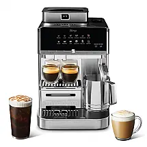 Cafeteira Espresso Ninja Auto Barista Pro AE1051 Automática 13 Bebidas Preta/Aço Inox