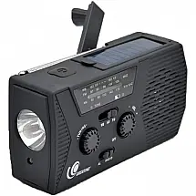 Rádio AM, FM, NOAA Lanterna Lâmpada de Leitura SOS Carregador de Celular Resistente a Água