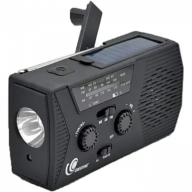 Rádio AM, FM, NOAA Lanterna