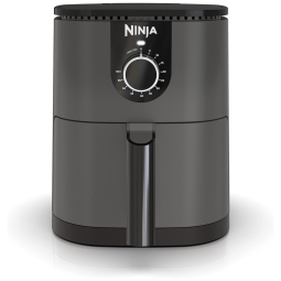 Mini Air Fryer Fritadeira Elétrica 2L com Temporizador, 1000W, 110V, NINJA AF080, Cinza