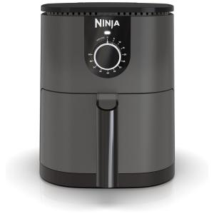 Mini Air Fryer Fritadeira Elétrica 2L com Temporizador, 1000W, 110V, NINJA AF080, Cinza