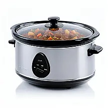 Panela Elétrica 3.5L Multifuncional, Aço Inoxidável, 200W, 110v, OVENTE SLO35ABR, Prateado