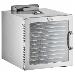 Desidratador de Alimentos Avantco LT87 12 Bandejas Inox com Porta de Vidro - 120V
