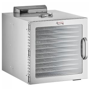 Desidratador de Alimentos Avantco LT87 12 Bandejas Inox com Porta de Vidro - 120V