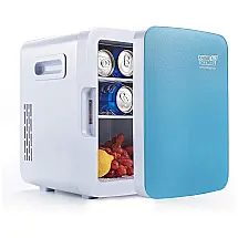 Mini Geladeira Elétrico Aquece e Gela 10 Litros 12V AC DC Sistema Anti Derramamento, 110v, THINK GIZMOS TG717, Azul turquesa