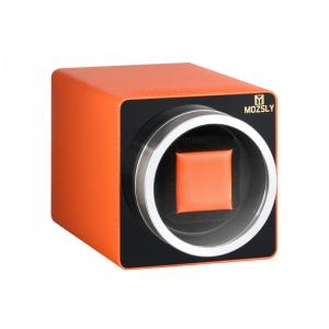 Caixa, Estojo Rotativo tomático para Relógios, 1 Lugar, MOZSLY AU dan 001 OR, Laranja