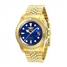 Relógio Masculino Automático Pro Diver, Invicta 30097, Dourado e Azul