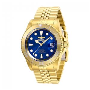 Relógio Masculino Automático Pro Diver, Invicta 30097, Dourado e Azul