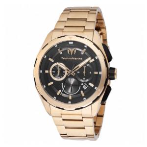 Relógio Masculino TechnoMarine Ocean Nomad 43mm, Dourado TM318097