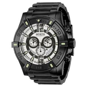 Relgio masculino Luminary Swiss Ronda 5040.D calibre - 52 mm. Preto 38197
