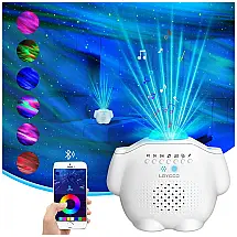Loycco TL008 Luminária Projetor LED Luzes da Galáxia, Colorido, 110V