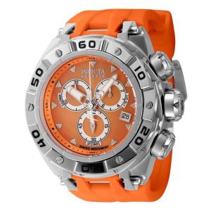 Relgio masculino reserva Ripsaw Swiss ETA G10.212 calibre com mostrador madreprola - 52,7 mm. Laranja 45297