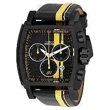 Relógio Masculino S1 Rally Race Team, Invicta 26397, Preto e Amarelo