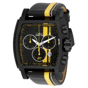 Relógio Masculino S1 Rally Race Team, Invicta 26397, Preto e Amarelo