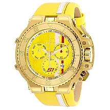 Relógio Masculino S1 Rally Race Team, Invicta 28397, Amarelo e Dourado