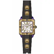 Relgio feminino Subaqua Swiss Ronda 503 calibre com mostrador em madreprola - 36 mm. Preto 44497