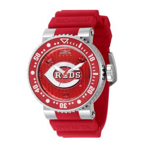 Relgio unissex MLB Cincinnati Reds - 40 mm. Vermelho 42597