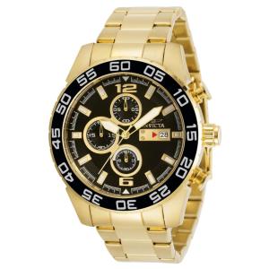 Relógio Masculino de Quartzo Specialty, Invicta 30697, Dourado e Preto