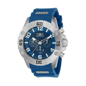 Relgio masculino profissional - 48 mm. Ao. Azul 22697