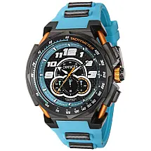 Relógio masculino Invicta S1 Rally 50,, preto, azul 43797