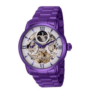 Relgio feminino Objet D Art Automtico - 42 mm. Roxo 40997
