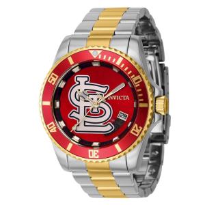Louis Cardinals Automtico Masculino Relgio - 42mm. Ao. Ouro 42997